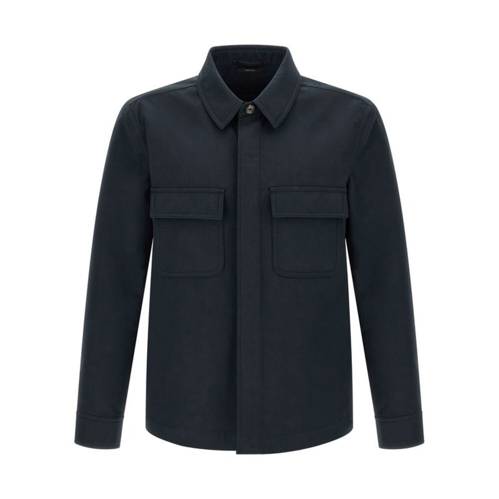 Tom Ford Blue Cotton Men's Blouse